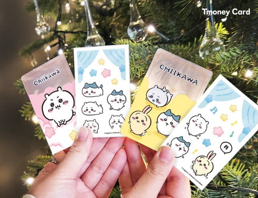 韓国で買えるちいかわの「T-moneyカード」が可愛すぎる🥺💗 実は今韓国