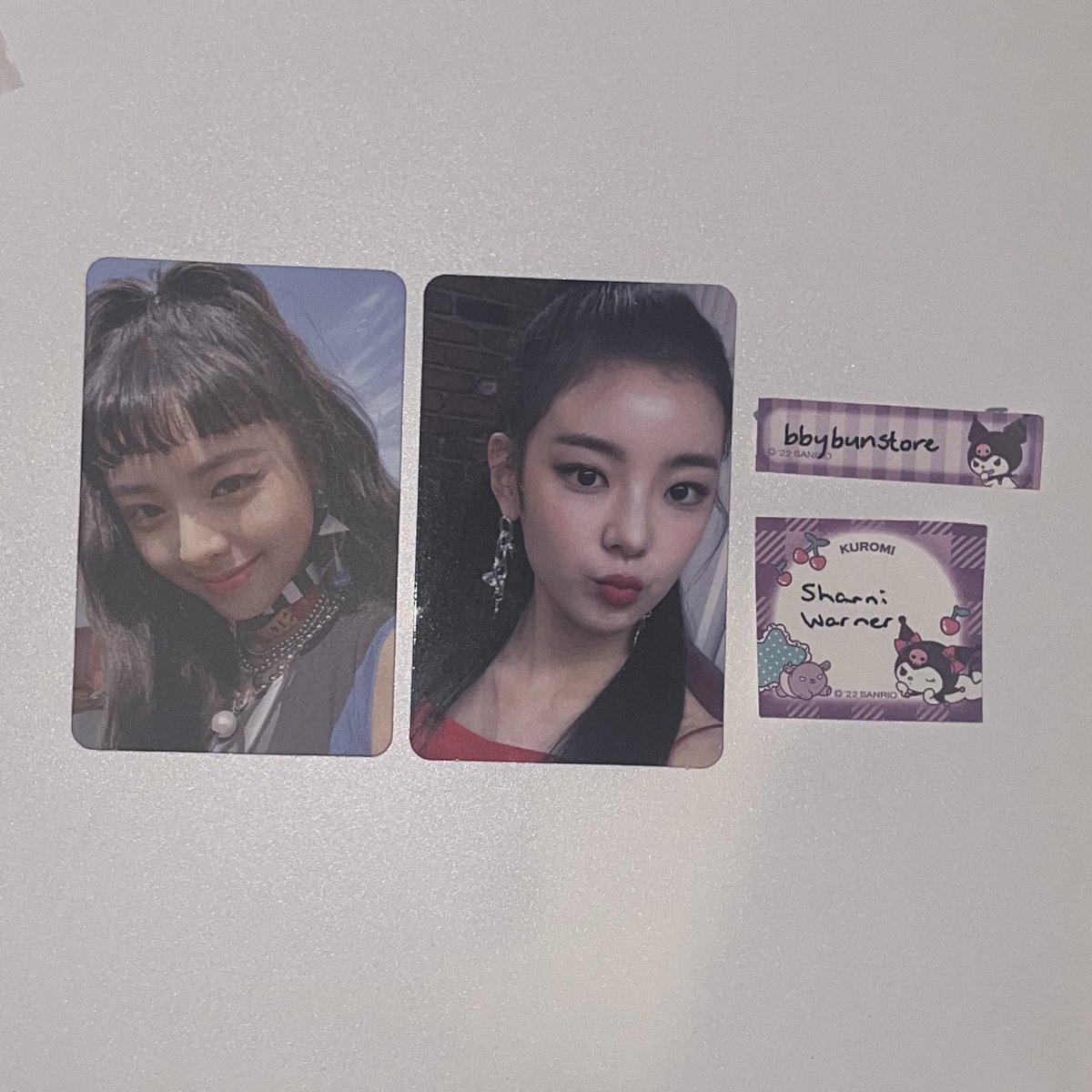 bbybunstore's tweet photo. WTS ITZY Lia and Yuma pcs 

$8each https://t.co/oeC4J1kGtX