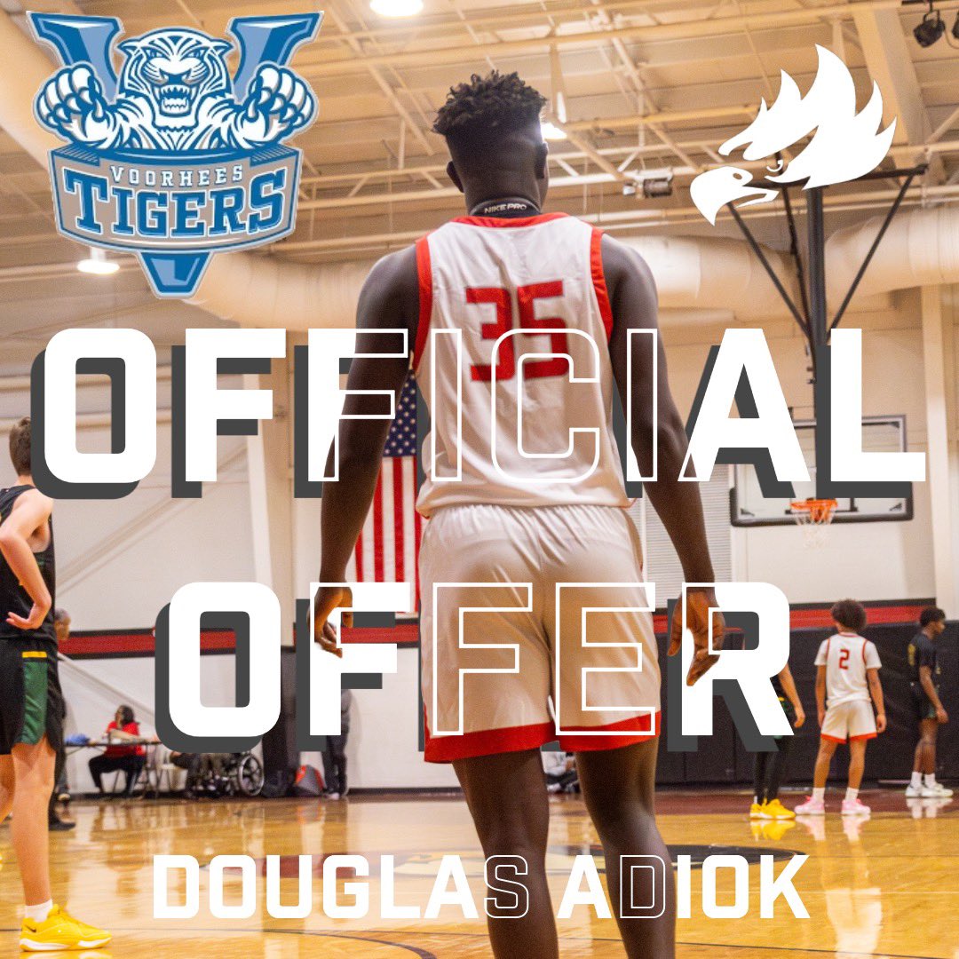 officialgcsmbb's tweet photo. Congratulations to ‘24 F/C Doug Adiok on receiving an offer from Voorhees University!

@VoorheesMBball 

🦅🏀 https://t.co/NnB9zvJZHn