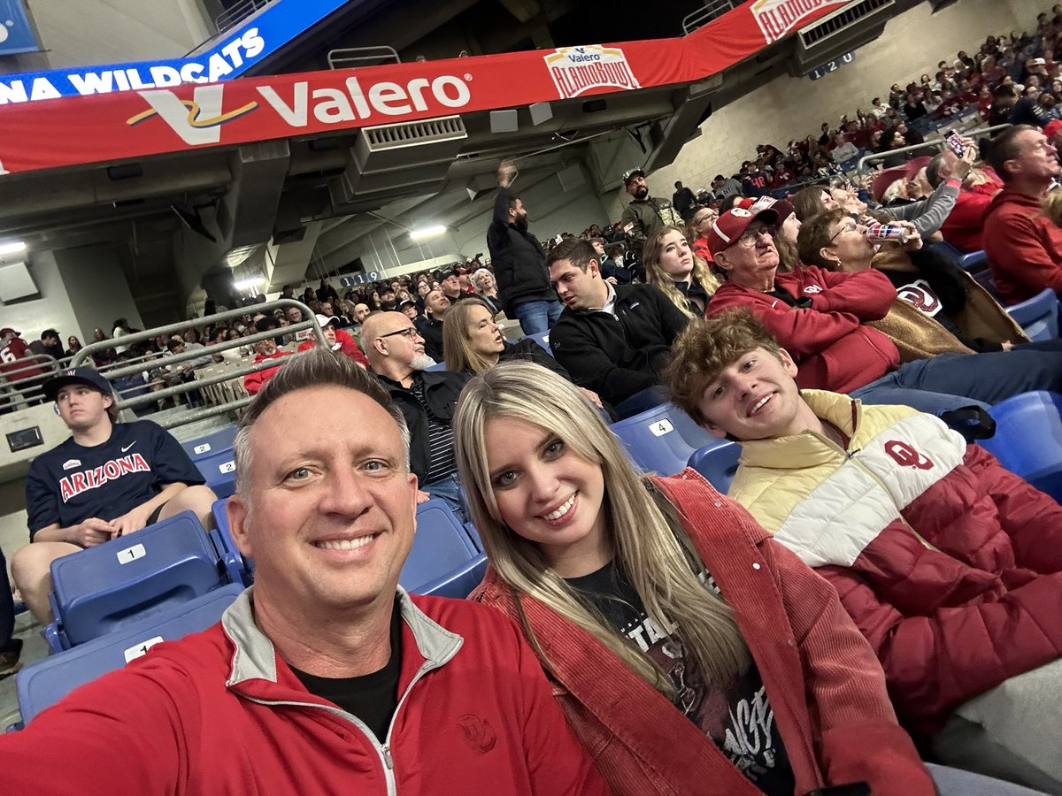 Let’s go Sooners! #BoomerSooner #AlamoBowl