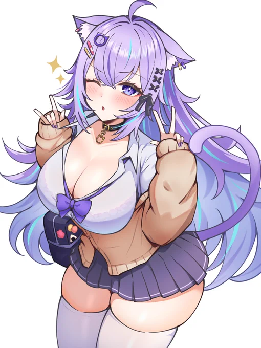 白ギャゆちゃん #絵かゆ