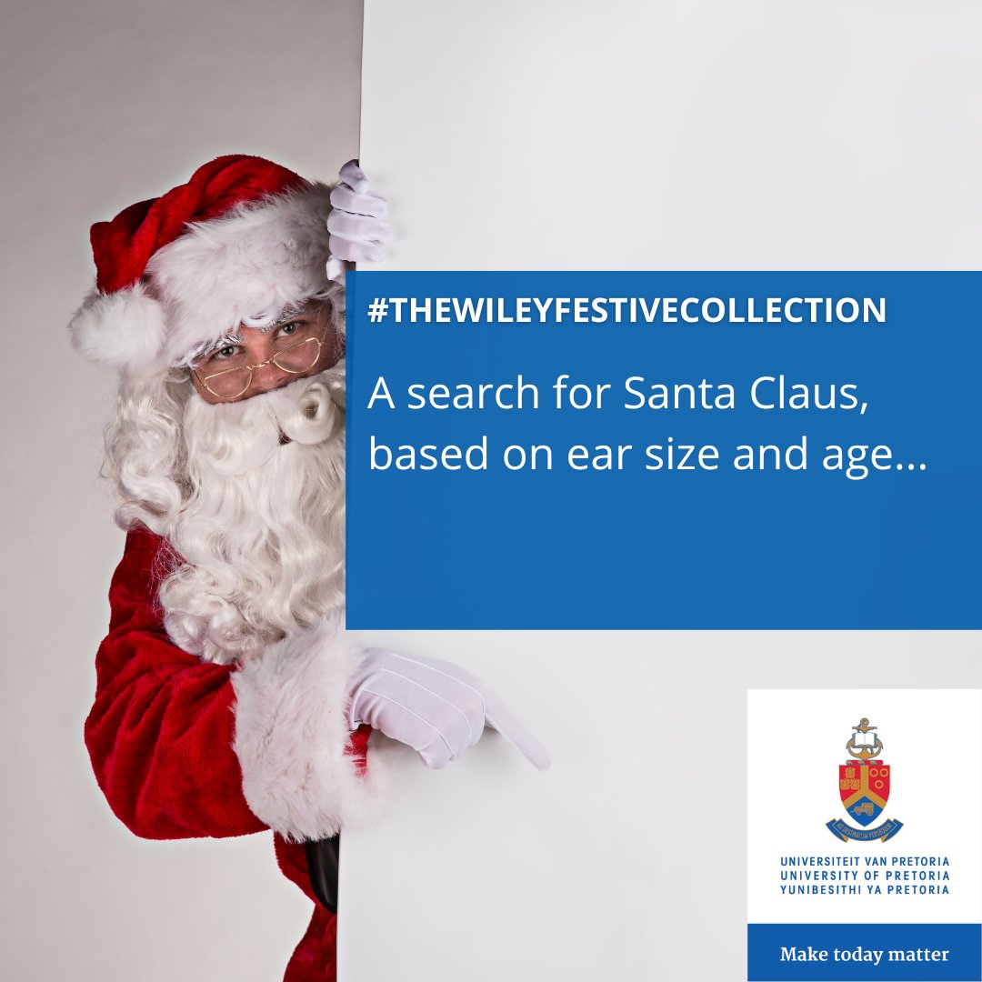 UPLibrary's tweet photo. Bilal Mateen and Raphael Sonabend attempt to identify the SANTA (Secret Alias of St Nicholas Through ear Anatomy)!➡️https://t.co/46p0tfJosj

😅🎄#THEWILEYFESTIVECOLLECTION https://t.co/SI4uaPeecK
