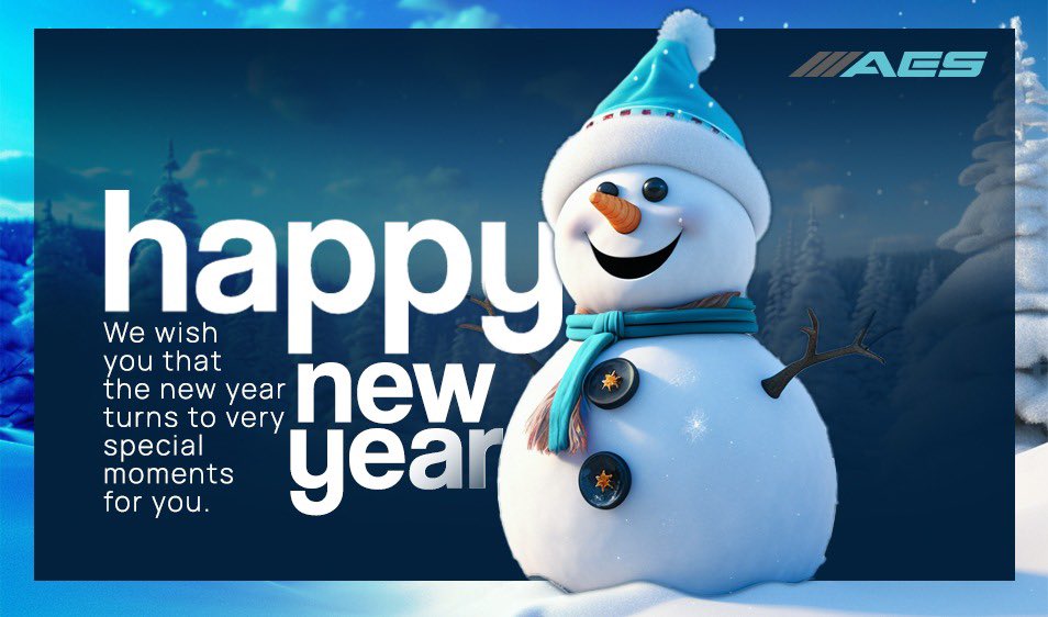 AESGROUPMACHINE's tweet photo. We wish you that the new year turns to very special moments for you.

Happy New Year !!! https://t.co/5mJcX5bfMo