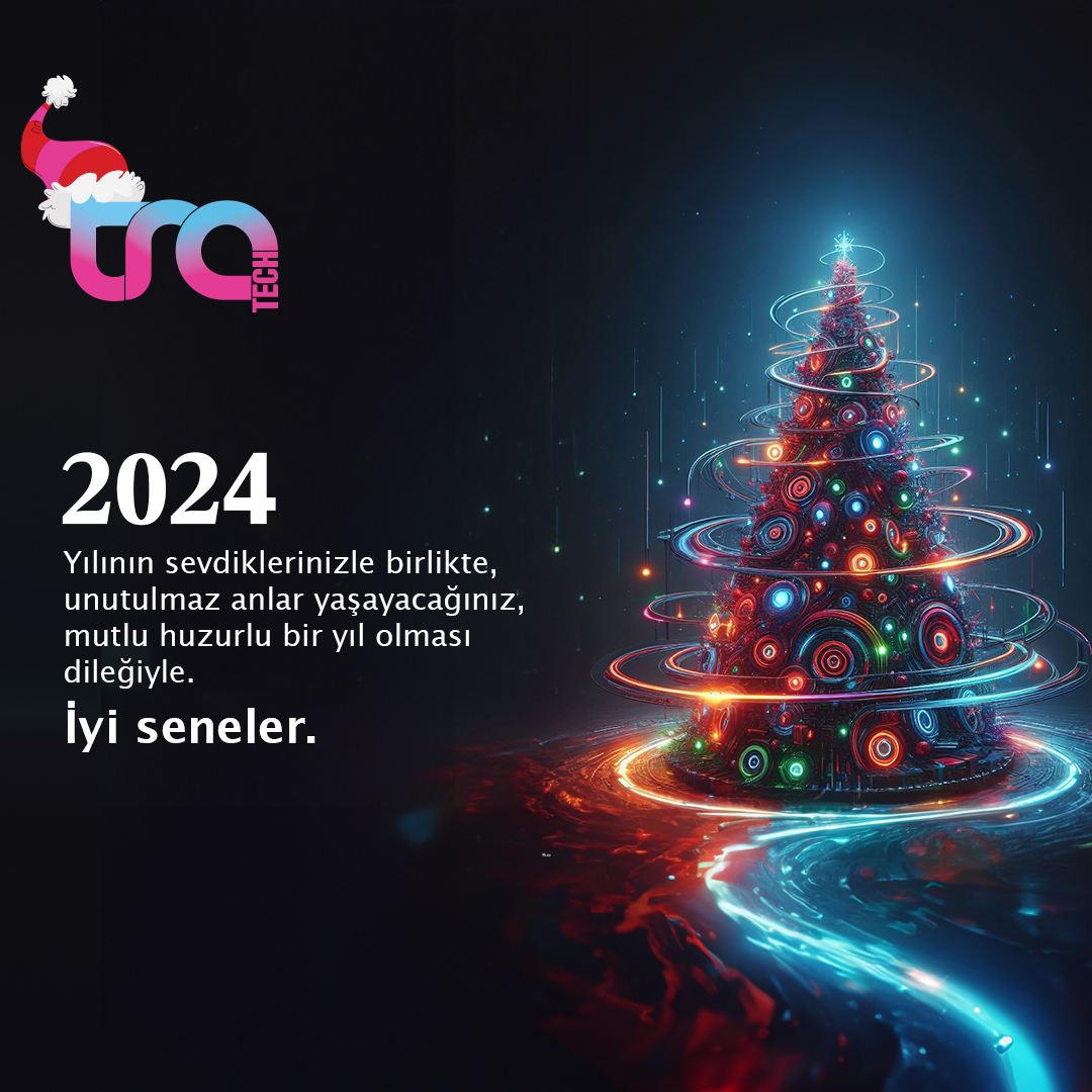 trabilisim's tweet photo. 2024 Yılının sevdiklerinizle birlikte, unutulmaz anlar yaşayacağınız, mutlu huzurlu bir yıl olması dileğiyle. İyi seneler dileriz.
#tratech #ikibinyirmidort #yeniyil #yeniyıl #yılbasi #yılbası #1ocak #yeniyilinizkutluolsun #yeniyılınızkutluolsun https://t.co/FXyn0kWVa6