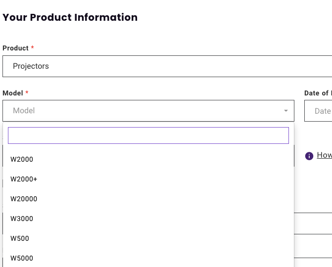 ykbnomad's tweet photo. @BenQIndia @ExhibitTech I am having a problem with #BenQW4000i and was chatting with a live agent he asked me to send an email and I tried to make an online request but I don't find W4000i in the support model list https://t.co/J67ZuWvhun