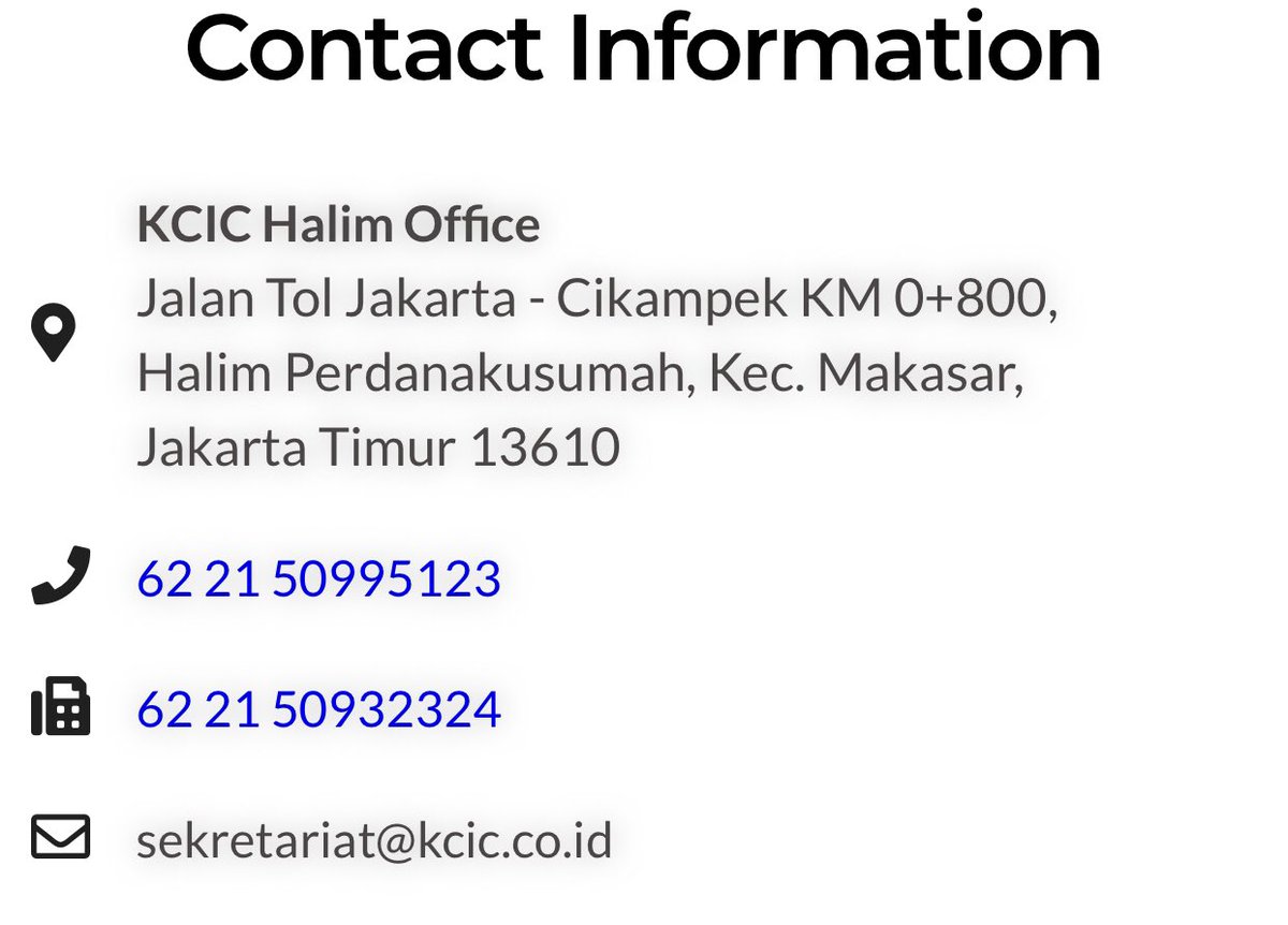 imel_email's tweet photo. @KeretaCepatID bisa informasikan no CS yg bisa d hub.i… 2 no yg tertera d web tidak bisa dihubungi sama sekali… https://t.co/xpcIgCHTjG