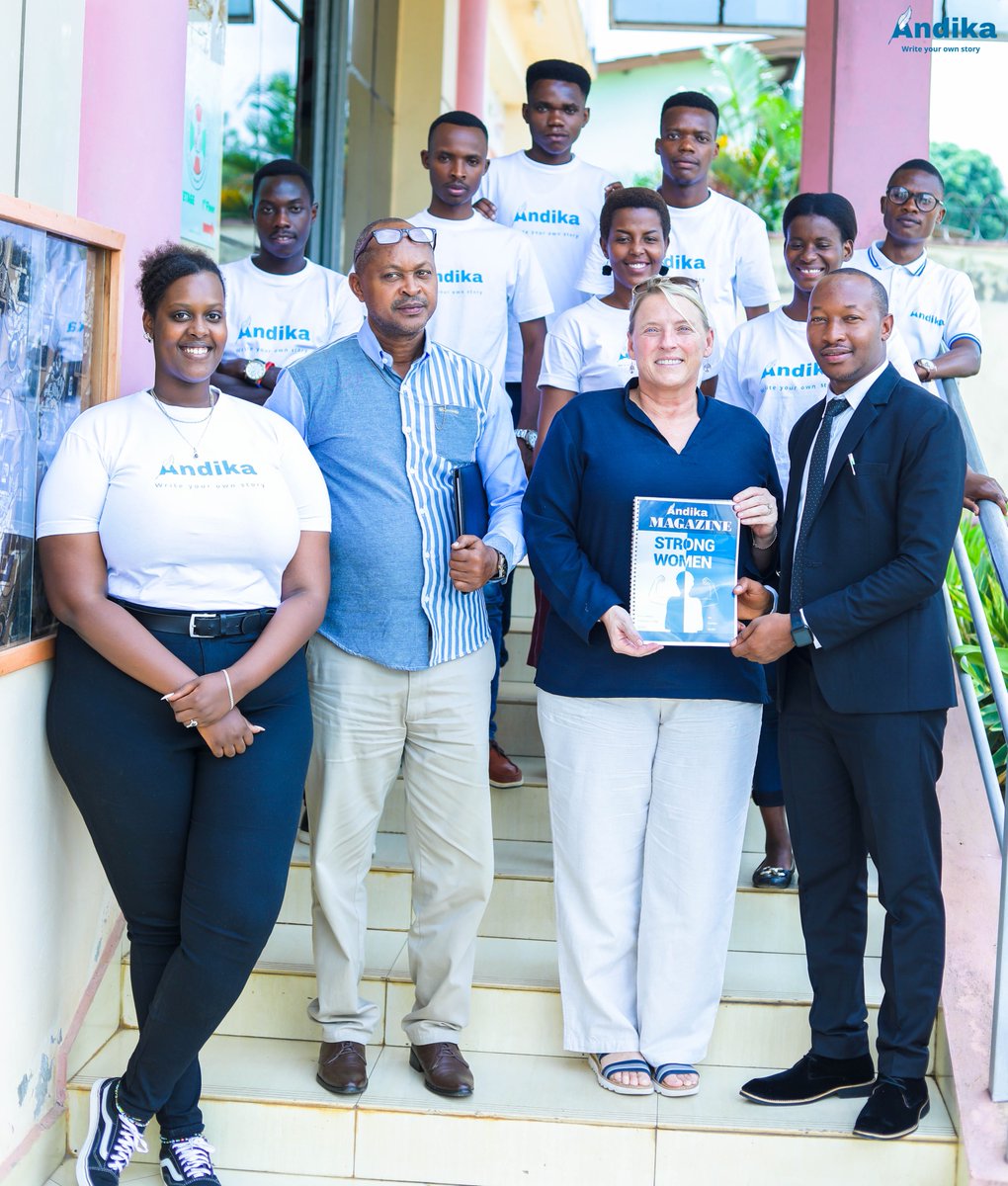 andikamagazine's tweet image. #flashback2023 [Our Success Story]

Karin Ehlert, the Public Affairs Officer of the @US_Emb_Burundi and Jean de Dieu Nkurunziza, the American Spaces Program Specialist and English Language Outreach in the @US_Emb_Burundi visited @andikamagazine on Wednesday April 05, 2023. It was…