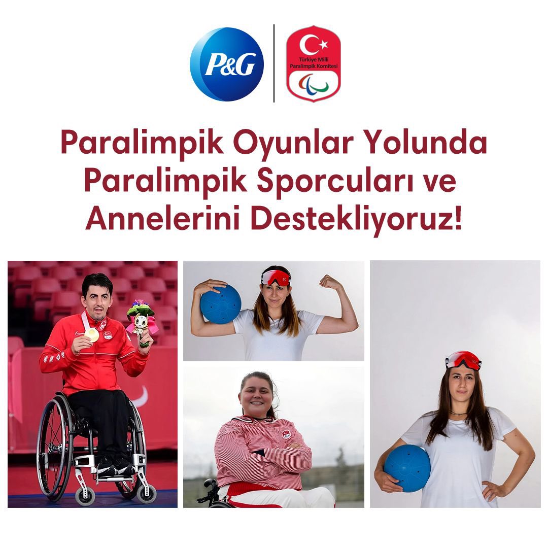 P&G Türkiye olarak Yıldız Anneler projesi kapsamında olimpiyatlara desteğimizi genişleterek 10 paralimpik sporcu ve annesinin paralimpik oyunlar yolculuğuna eşlik ediyoruz! @TurkParalimpik @TMOK_Olimpiyat
