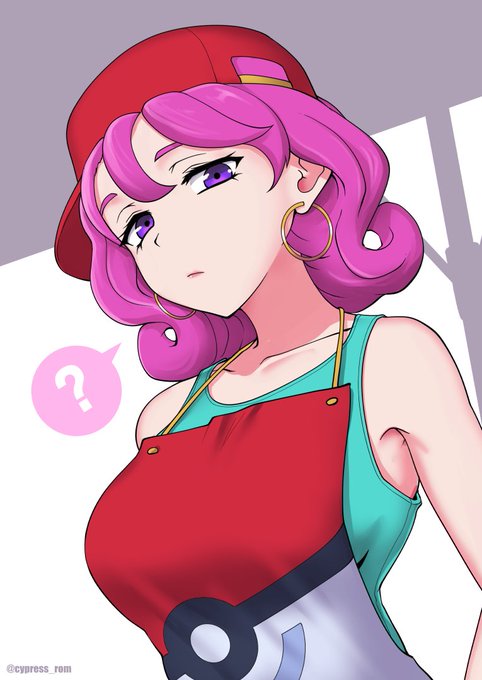 ポケモンSVのキタカミのジョーイお姉さんです。 昔ヤンチャしてて真面目に働く気になったけど、まだまだ態度に昔の癖が出てしまうようなお姉さんですが、キタカミの少年たちにとっては未知の大人のお姉さんに見えるんだろうな……