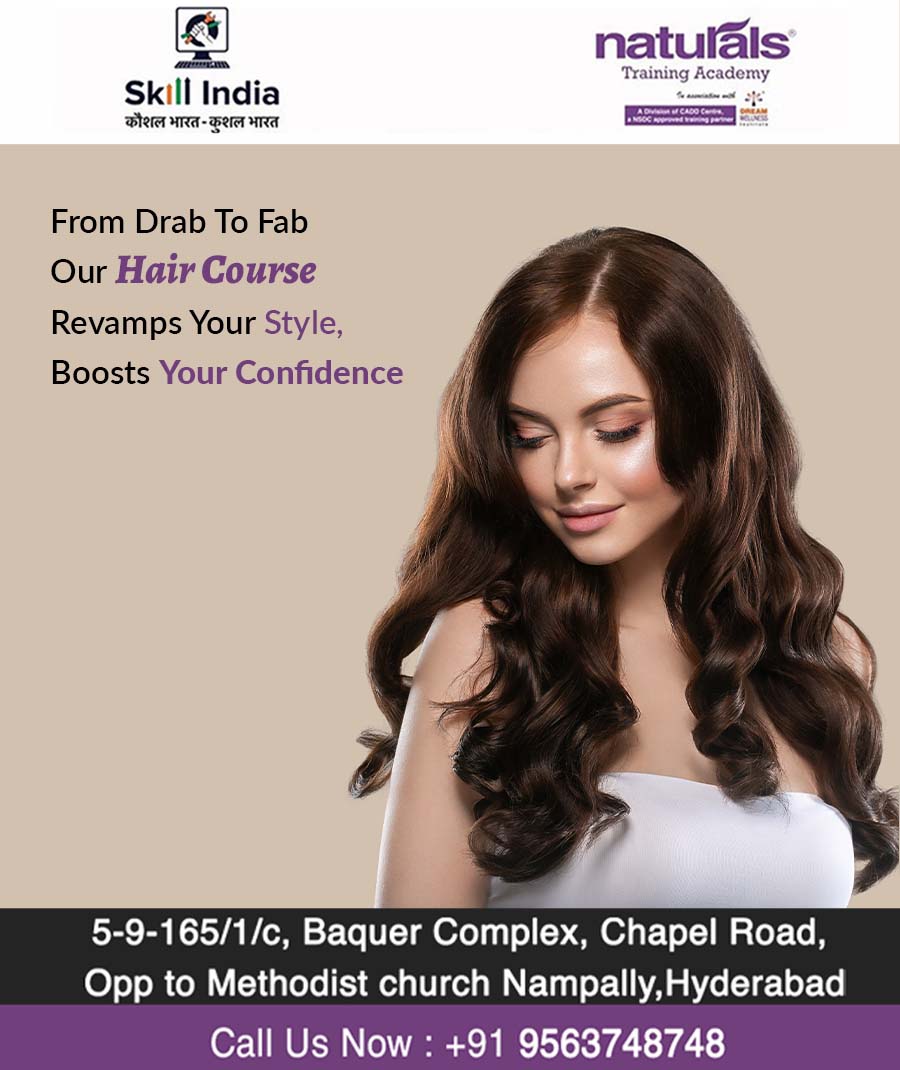 naturalsacadem1's tweet image. Transform your look from drab to fab with our Hair Course! Elevate your style, boost your confidence, and unlock the secrets to flawless hair transformations. Join us and discover the power of a stunning, confidence-boosting makeover!

Call: 9563748748.

#haircourse #beautyschool