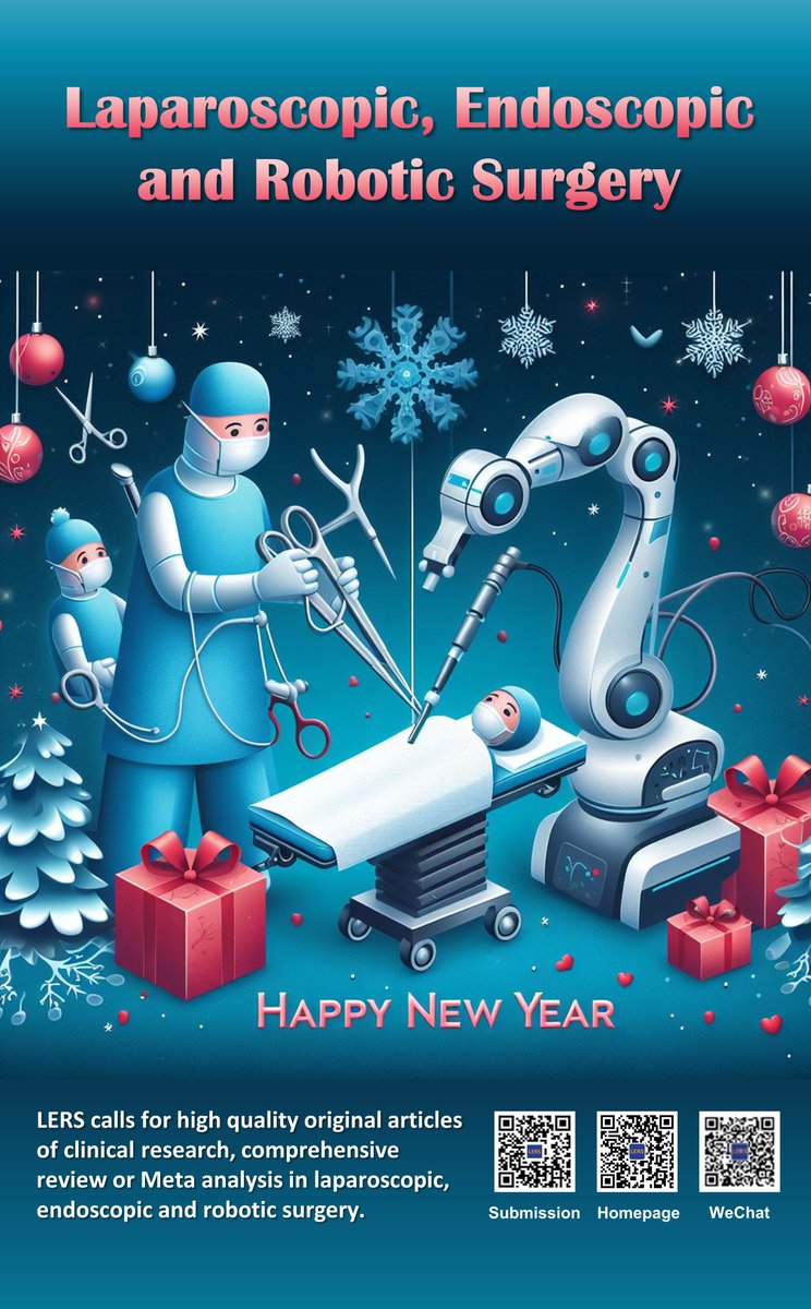 Laparoscopic, Endoscopic and Robotic Surgery tweet media