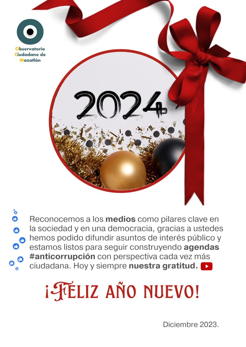 observatoriomzt's tweet photo. #Valoramos y reconocemos el rol de los medios de #comunicación en la construcción de ciudadanía.
Gracias por todo su apoyo. 📺📱📻💫
@noroestemx @DBT_Mazatlan @luznoticiasmx @linea_directa @ElSoldeMzt @Radio_Formula @EspejoRevista @Milenio @noticieristas @puntomxnoticias https://t.co/S02xsrsDpT