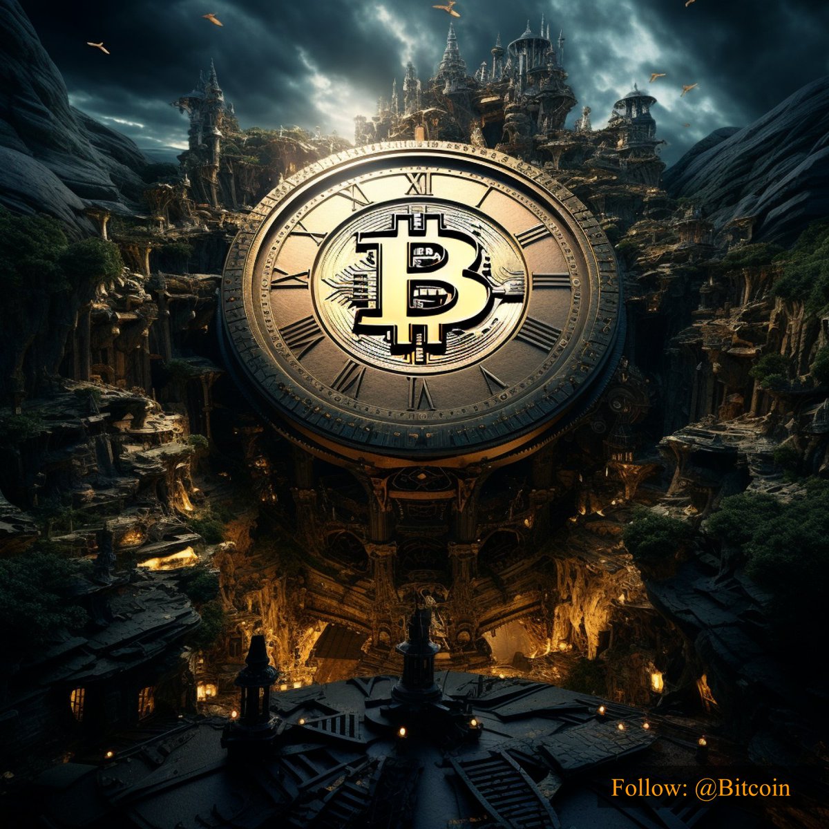 Bitcoin's tweet photo. #Bitcoin: where every tick of the clock resonates with the urgency of now. ⏰💰 https://t.co/Hx8nUCWrkU