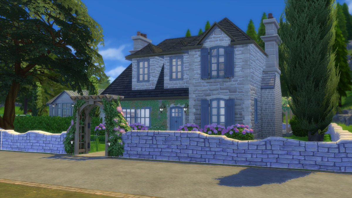 disabledprogres's tweet photo. Wanted to start sharing my Sims builds so here's my current #WIP; a French inspired stone cottage. #ShowUsYourBuilds #TheSims #TheSims4 #Sims4 #Sims4cc https://t.co/KoDx8WWHPY