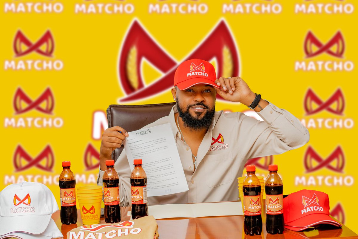 UneInfos's tweet photo. @roodyroodboy Le nouveau ambassadeur de la célèbre compagnie de Boisson MATCHO 

#LetsGoPapoo
#AlbumTou9 
#Matcho
@SejourneHaiti https://t.co/jY1LcyDbSJ