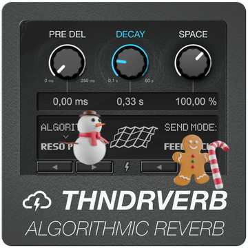 Turn2on's tweet photo. Giveaway #7 / 27 December:
THNDRVERB / Algorithmic Reverb
Enter now and win it tomorrow!
https://t.co/K5brTCdiLo
#reason #Turn2on #giveaway #rackextension #plugin #thndrverb #thunder #reverb #effect #audio #processor #fx #reasonrack #reasonrackplugin @reasonstudios https://t.co/GoUmgDiEVq