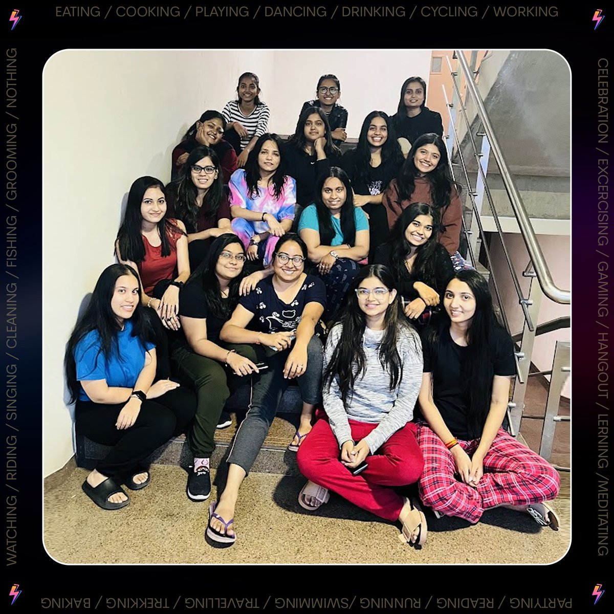 Currently_club's tweet photo. We all met up in our favourite pajamas, and the Pajama day passed in our comfort, a relaxed and enjoyable atmosphere.
#pajamadayvibes #currentlyofficelife #pajamaday #celebratewithcurrently #celebrations #sharethemoment #moments #currently #currentlyupdate #stayconnected https://t.co/jHck28hjvp