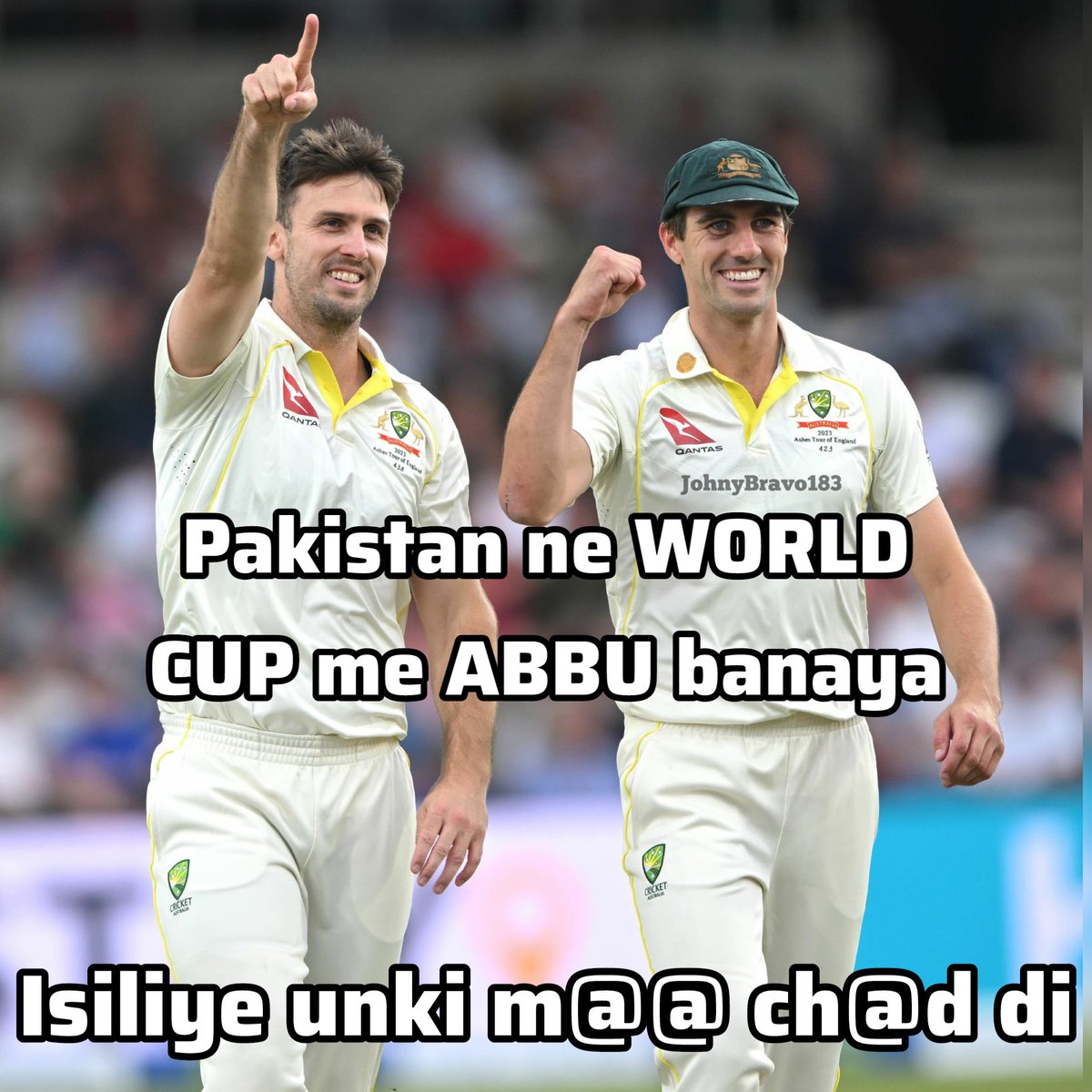 Cummins 10-fer and Marsh 96 destroyed Pakistan.

 #AUSvPAK
