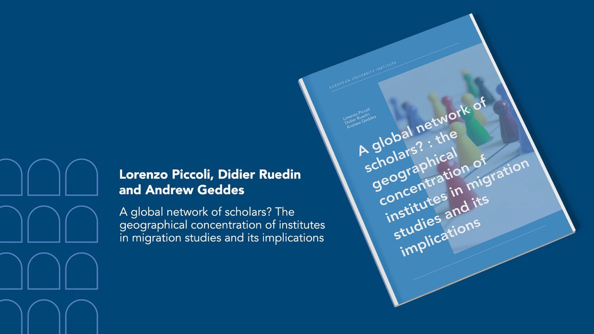 Migration Policy Centre (@mpc_eui) on Twitter photo Day 9️⃣ of our 1️⃣2️⃣ days of #migrationresearch provides some critical analysis of our field 🔎
<a href="/piccoli_lo/">Lorenzo Piccoli</a> @DidierRuedin & <a href="/AndrewPGeddes/">ᴀɴᴅʀᴇᴡ ɢᴇᴅᴅᴇꜱ</a> compiled the location 🌍 of migration research institutions. What did they find? ➡️ some significant biases
loom.ly/iTKpGHg Day 9️⃣ of our 1️⃣2️⃣ days of #migrationresearch provides some critical analysis of our field 🔎
<a href="/piccoli_lo/">Lorenzo Piccoli</a> @DidierRuedin & <a href="/AndrewPGeddes/">ᴀɴᴅʀᴇᴡ ɢᴇᴅᴅᴇꜱ</a> compiled the location 🌍 of migration research institutions. What did they find? ➡️ some significant biases
loom.ly/iTKpGHg