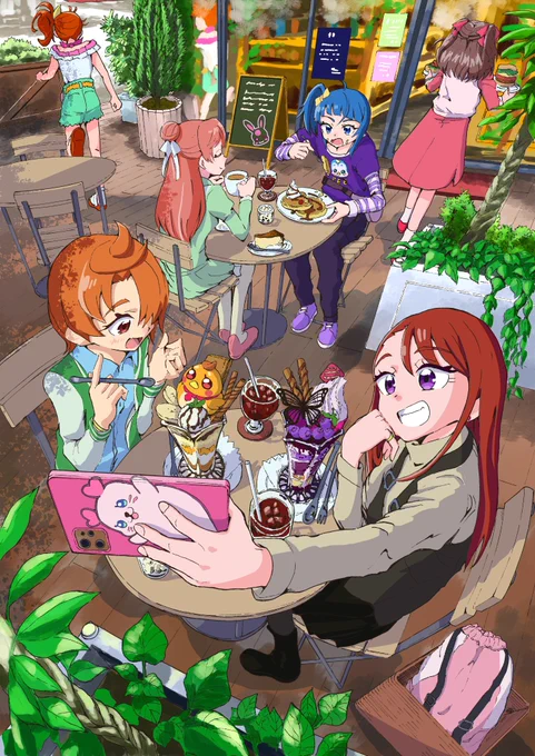 2023年のひろプリ絵。来年はオリジナルも頑張りたい。 
