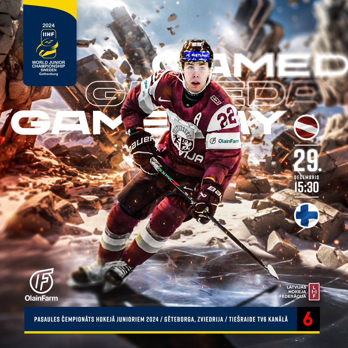 LV Hokeja federācija tweet media