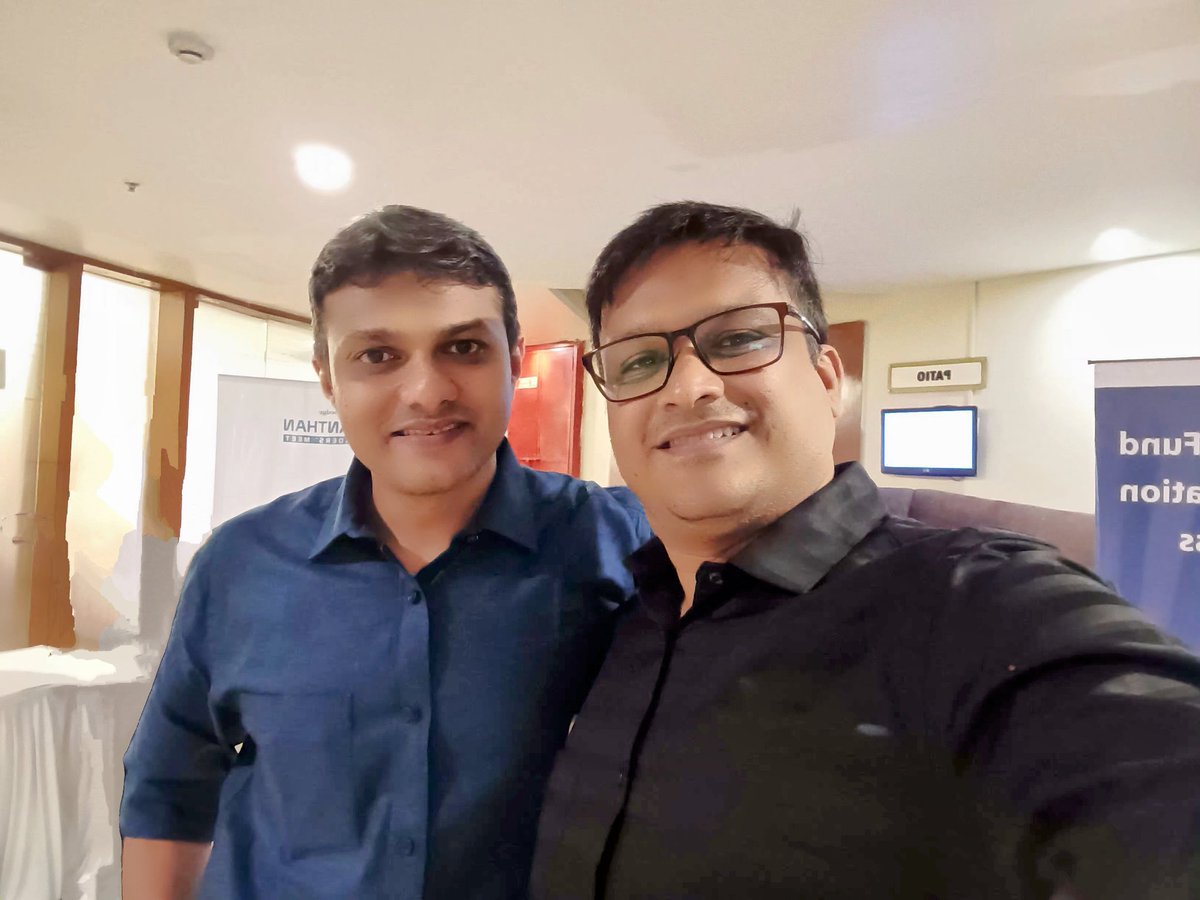 chatterzees's tweet image. "Feeling incredibly grateful for the opportunity to meet such a lovely and dynamic person at the Hyderabad Manthan event! 🌟
#hyderabadmanthan #prashantshah #definedge