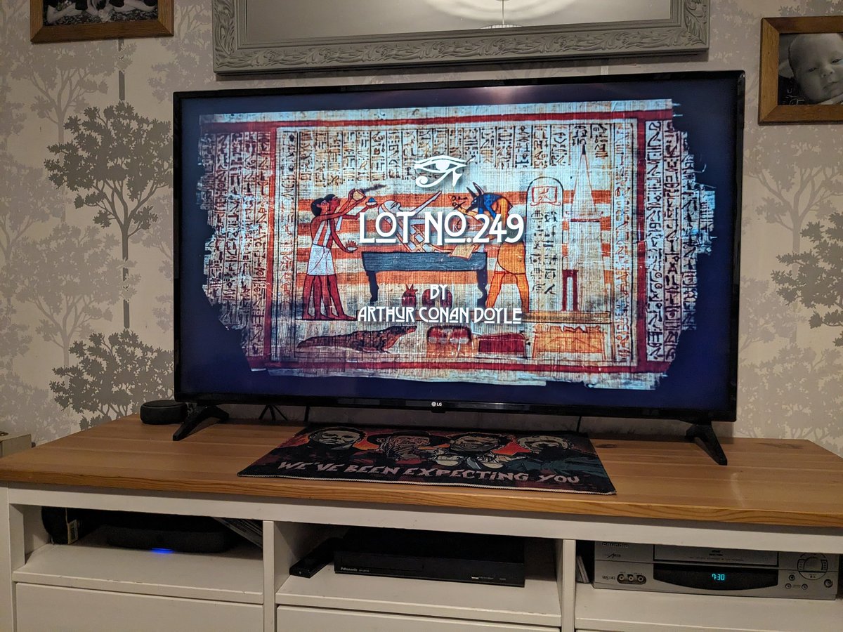 JohnHammond73's tweet photo. Just watched the latest @Markgatiss 'A Ghost Story For Christmas' entry, #Lot249. Enjoyed his stories so far and this was no different. Predictable? Maybe, and sure I've seen this as a 'Tales From The Darkside' episode, but still a great watch. A lot packed in to 30 minutes... https://t.co/Cr3vPp8d0f