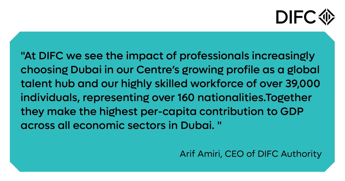 DIFC's tweet photo. Dive into #Dubai's dynamic landscape, where professionals from over 160 nationalities contribute to our thriving community of 39,000+ skilled individuals.
Read more: https://t.co/RNuUTgNMSh
Download the report here: https://t.co/MiPIjCLQG9
#DIFC #Refinitiv #DIFCXRefinitiv https://t.co/Wggr7qrVeJ