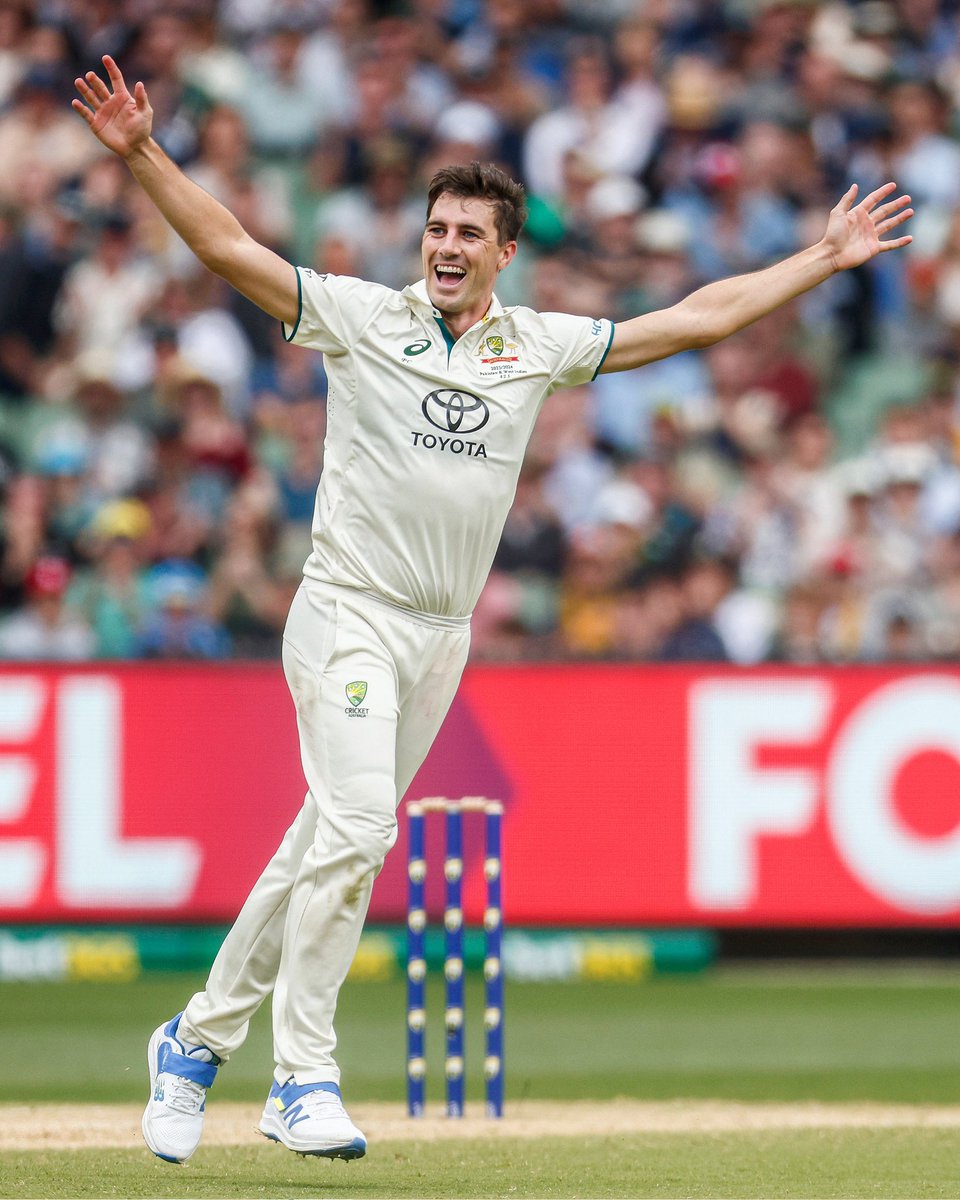 CricCrazyJohns's tweet photo. - WTC Champion as captain. 
- World Cup Champion as captain.
- Ashes retained as captain. 
- 20.25 crore in IPL auction. 
- POTM in Boxing Day Test. 

2023 in cricket is Pat Cummins. 🫡🔥 https://t.co/T9pTRAmeOc
