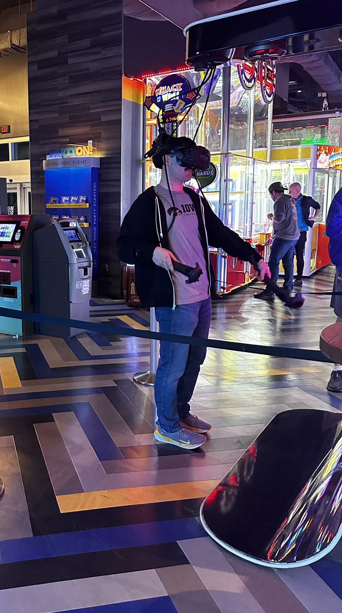 Great time at Main Event Orlando for vids night out. We appreciate their work all season! #vids