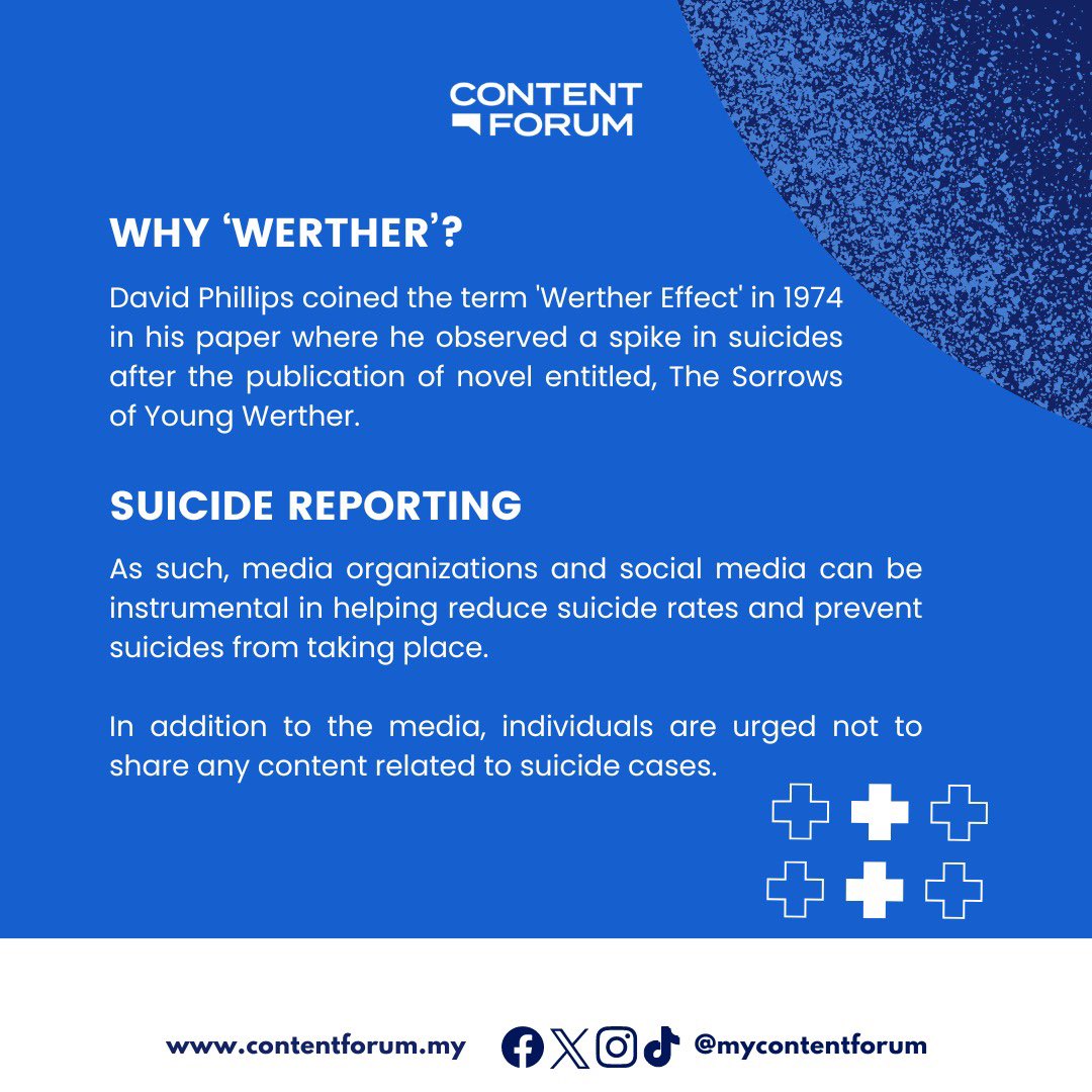 mycontentforum's tweet photo. Reach out to your support network, friends or family because there's strength in sharing our burden 🧡🌻
#MyContentForum
#WertherEffect
#SuicidePrevention https://t.co/nVvdoAqvj7