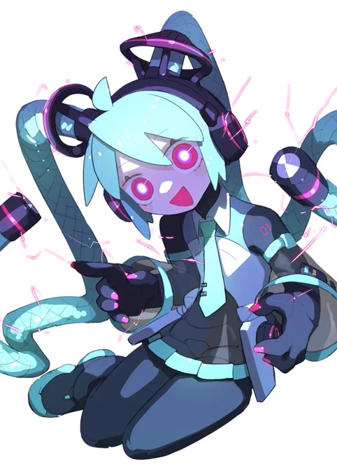 【C103新刊情報】メカデザインアレンジされた初音ミクのイラスト集です過去に描いた普通の初音ミクも載ってます12月30日(土)東タ05bチェリーココットにてお待ちしております#C103 