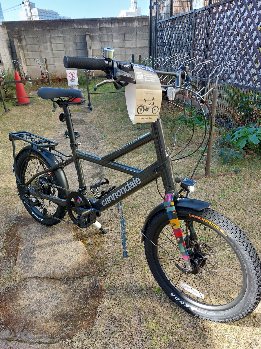 nalsimafrend's tweet photo. 歳末セール開催中‼️ 
https://t.co/DOHMS41gcL

キャノンデール　Compact NEO
試乗車として使用した商品です。
走行距離70㎞の美品です。
一部傷ありのため税込定価から15％OFF！

＃CANNONDAIE
＃COMPACTNEO
＃なるしまフレンド https://t.co/AQo5tK8Jbs