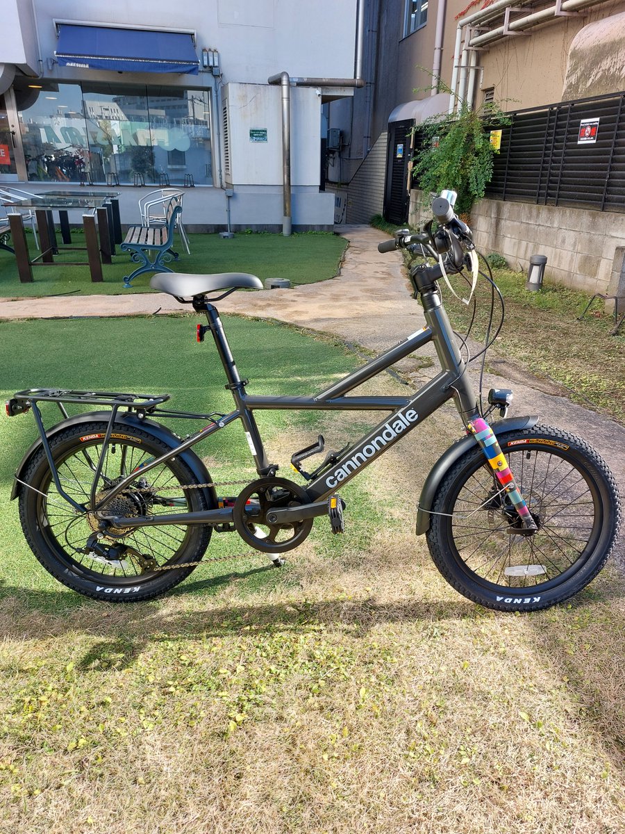 nalsimafrend's tweet photo. 歳末セール開催中‼️ 
https://t.co/DOHMS41gcL

キャノンデール　Compact NEO
試乗車として使用した商品です。
走行距離70㎞の美品です。
一部傷ありのため税込定価から15％OFF！

＃CANNONDAIE
＃COMPACTNEO
＃なるしまフレンド https://t.co/AQo5tK8Jbs