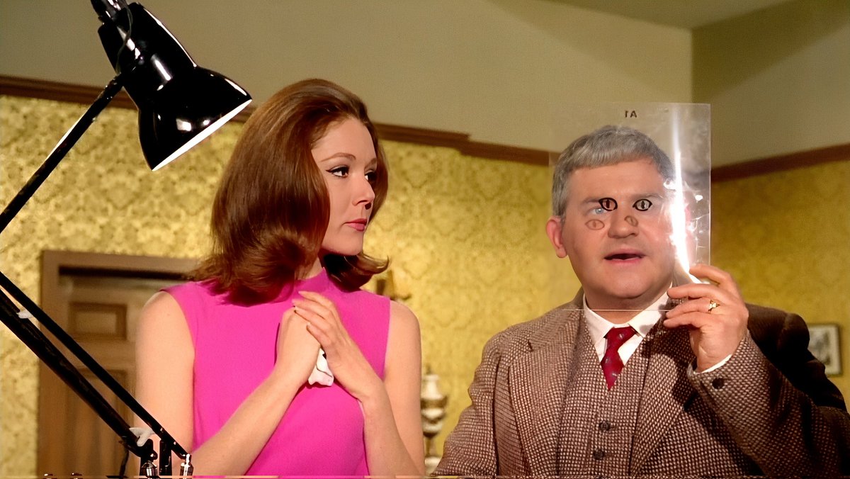 #dianarigg and #ronniebarker in The Hidden Tiger. 
#emmapeel #theAvengers #theavengerstvseries #theavengerstvshow