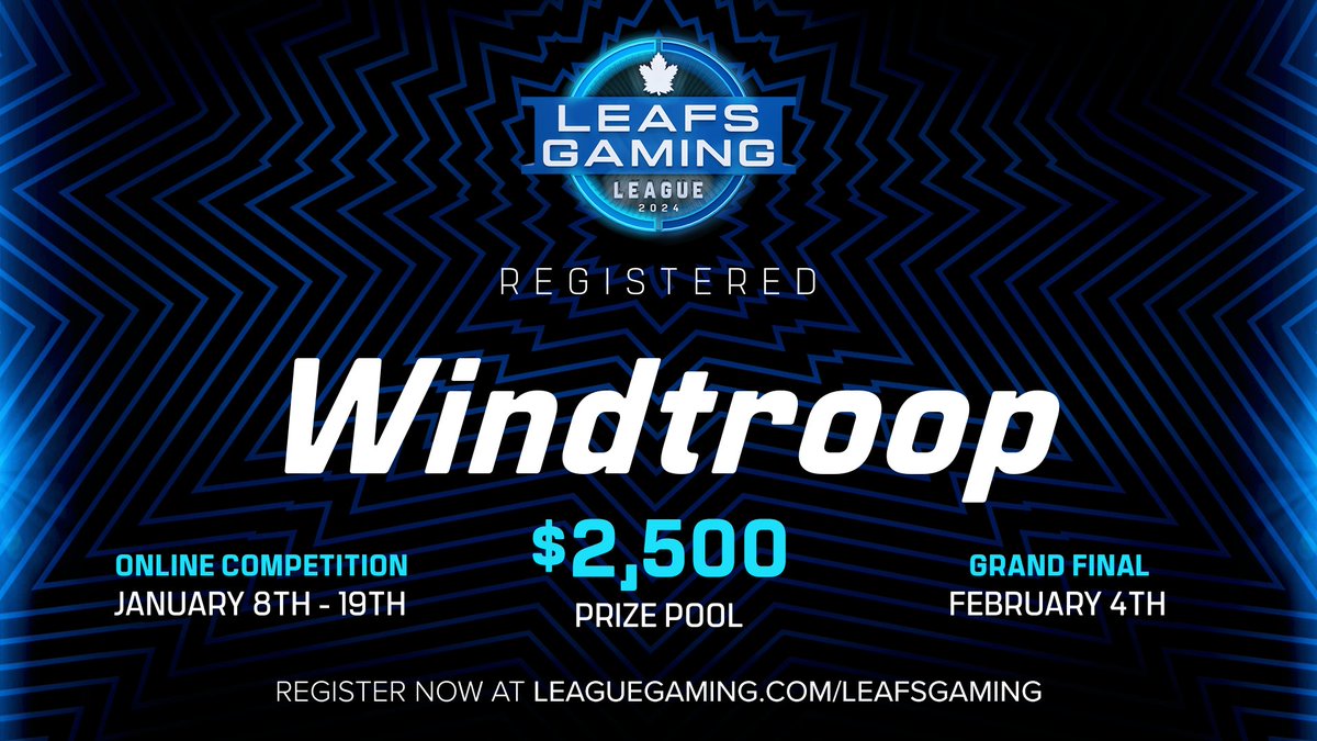 WindTroop's tweet photo. #LeafsGaming https://t.co/9s7neS4iSA