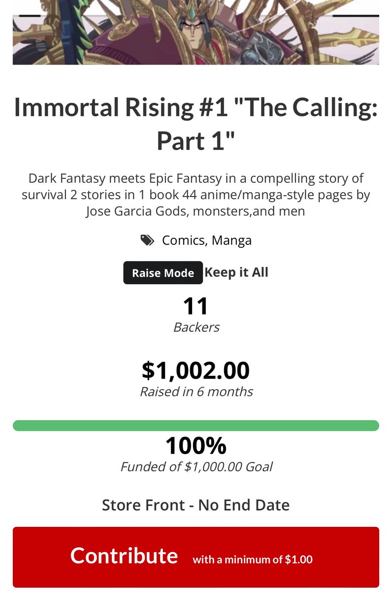 Hey man. 

I clicked on your page and noticed you had an active campaign. You only had 10 backers in 6 months. So what I did was essentially fund your campaign (of course giving a tip to FMC).  

Here’s what I’d like you to do: Work on your attitude because it is in a terrible
