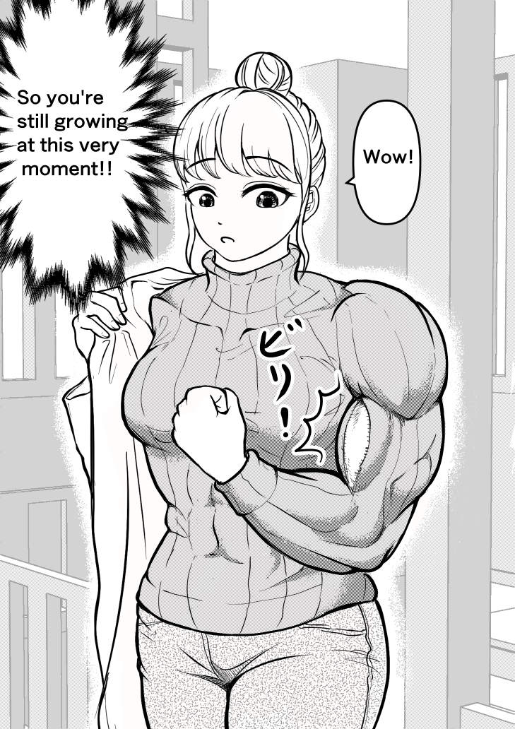 マッチングアプリで素敵な女性と出会う話 英語版【2/2】
Story of meeting a great woman on a matching app.
#今年も残りわずかなので今年一番伸びた絵を貼る #漫画が読めるハッシュタグ #筋肉娘 #musclegirl