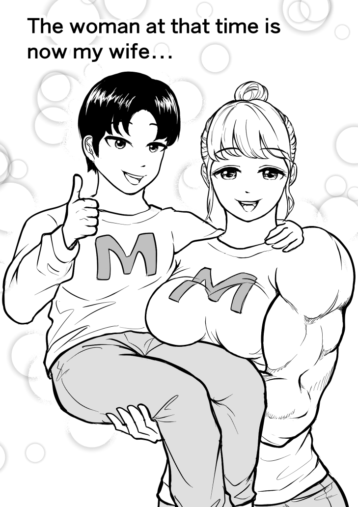 マッチングアプリで素敵な女性と出会う話 英語版【2/2】
Story of meeting a great woman on a matching app.
#今年も残りわずかなので今年一番伸びた絵を貼る #漫画が読めるハッシュタグ #筋肉娘 #musclegirl