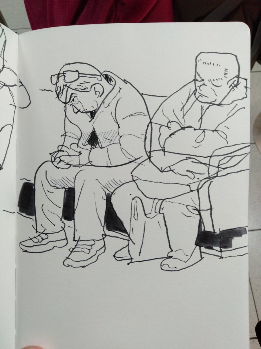 移動中 