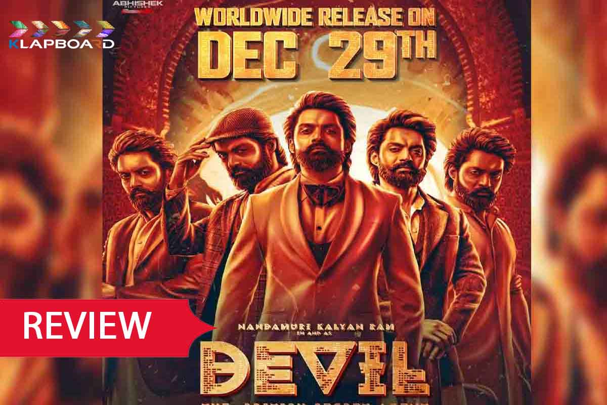 klapboardpost's tweet photo. Devil Twitter Review: Netizens hail it as Kalyan Ram one-man show
#DevilTheMovie #Deviltwitterreview #Devilreview #DevilRating
https://t.co/upa8LYrKdC via @klapboardpost https://t.co/b3Z23Oz6H5