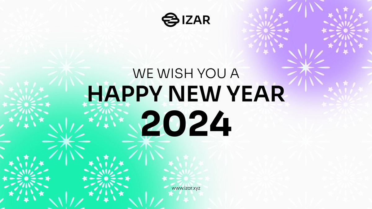 👋Goodbye 2023, 🥳Hello future! 

🌉2024 will be historic for privacy as <a href="/AleoHQ/">Aleo</a> mainnet goes live. We're excited to keep building #IZAR bridge for confidential transactions. 

🎊Wishing everyone a happy new year - let's make 2024 the year of blockchain #privacy! 🚀