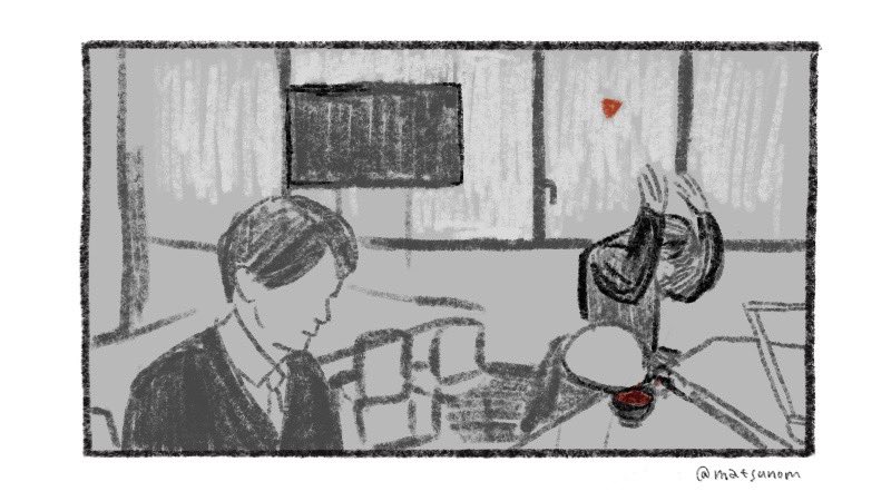MIU404の1話は色が整理されてて好きって話したときのフィルムスタディ置いとくね 