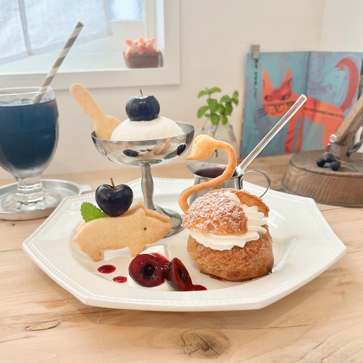 choutraight's tweet photo. スイーツプレートまとめ🍰 https://t.co/kl0eASqCGI