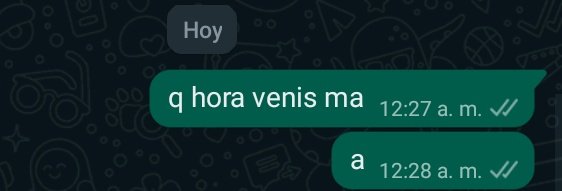 esta se piensa q se manda sola