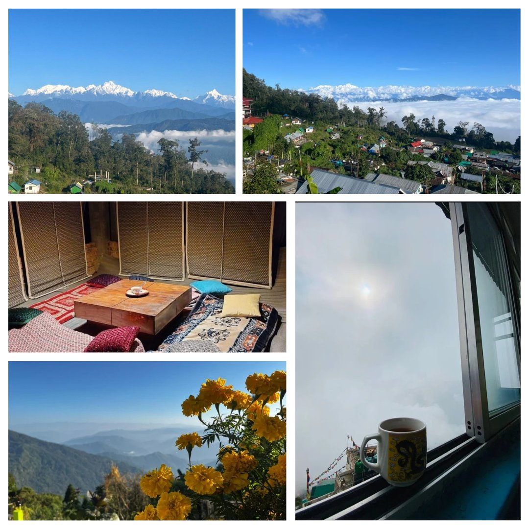 "Darjeeling's charm unfolds in every mist-kissed morning and tea-scented evening, where the hills whisper stories of tranquility and timeless beauty."