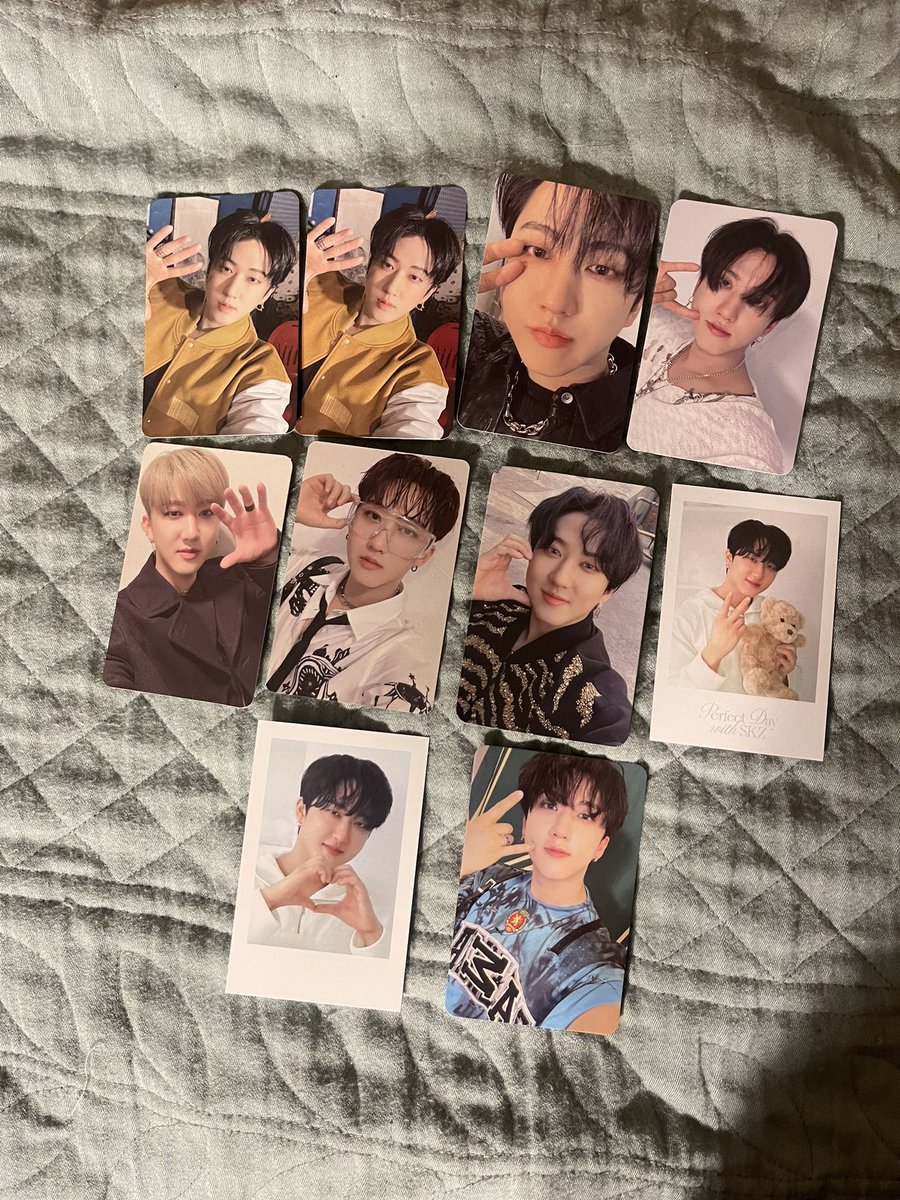jadasokpopp's tweet photo. update on all the skz photocards im selling ! dm me if interested 🤗 pls look thru the thread to see what all i have and you can bundle if want to :) free shipping and can ship internationally too !
please spread 🫶🏽🫶🏽😗
#straykids #wts #photocardsforsale #skz https://t.co/M22dEv4Fyp