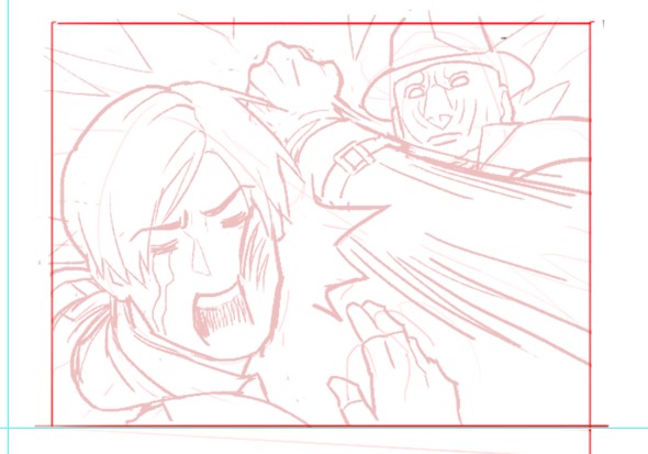 i like this sketch kinda miss mr.x's ruthless punch eheehee 