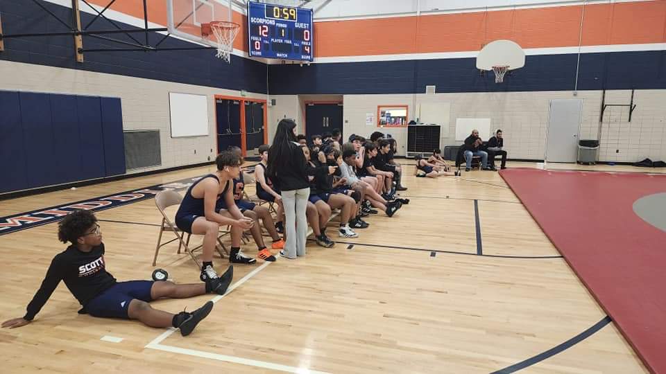 ScorpionsSms's tweet photo. Final wrestling meet of the season vs Krueger.
Scott came away with the "W"!
Congratulations to Coach Silvas, Coach Trottier, Coach Martinez, Coach Williams and the entire Scott Scorpions Wrestling Team on another awesome season.
#ScottScorpionsWrestling
#GoScorpions https://t.co/g8wb6HnHVx
