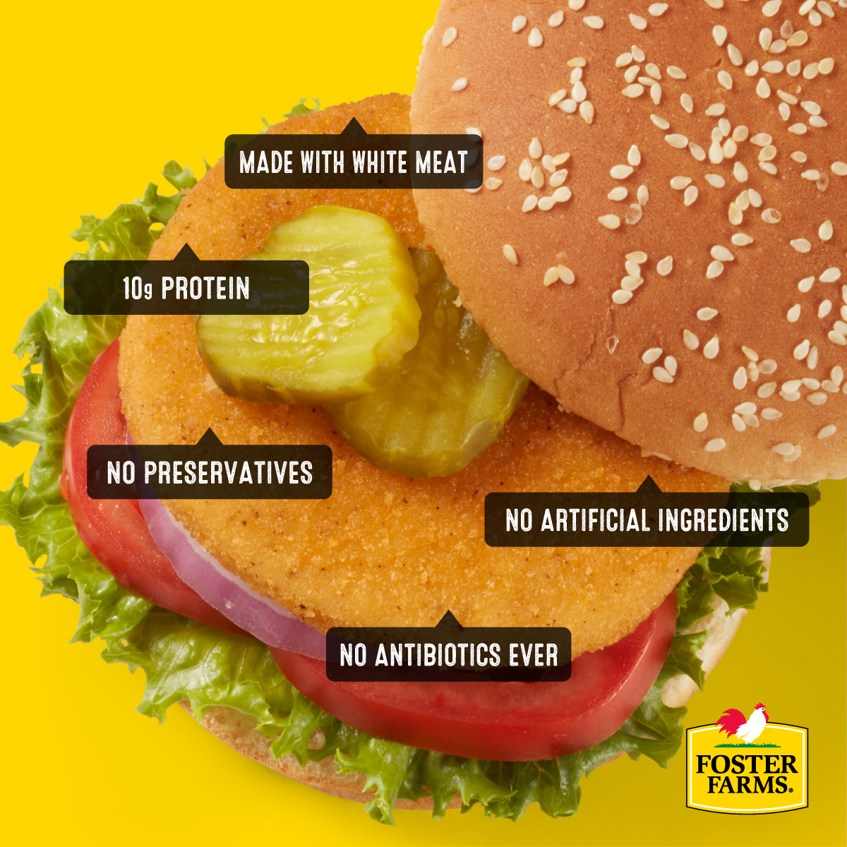Tag someone who will love our chicken patties!

#fosterfarms #chicken #chickenpatties #patties #chickensandwich #tagafriend #anatomy #food #foodie #foodstagram